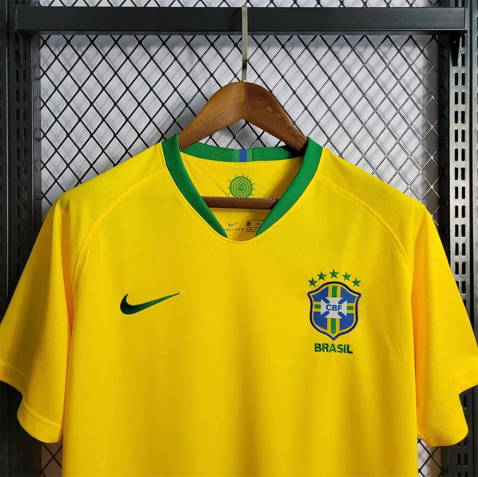 Brazil  2018 Home Shirt