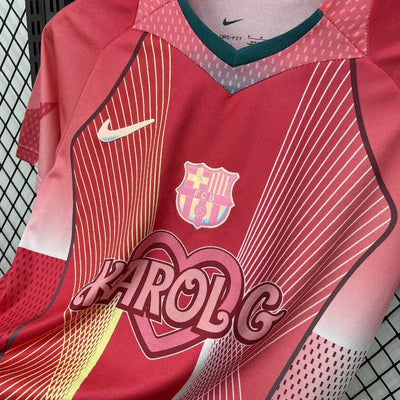 Barca 2025 Pink Karol G Shirt