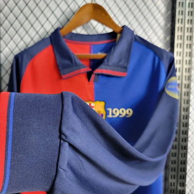 Barca 1999 L/S 100th Anniversary Home Shirt