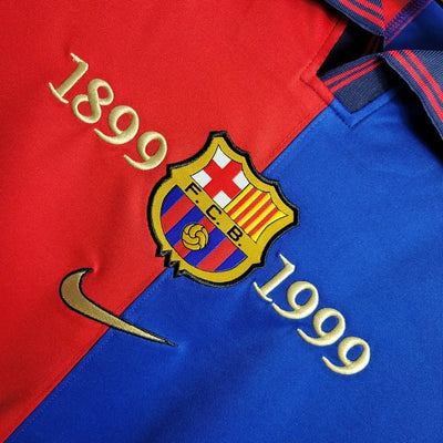 Barca 1999 L/S 100th Anniversary Home Shirt