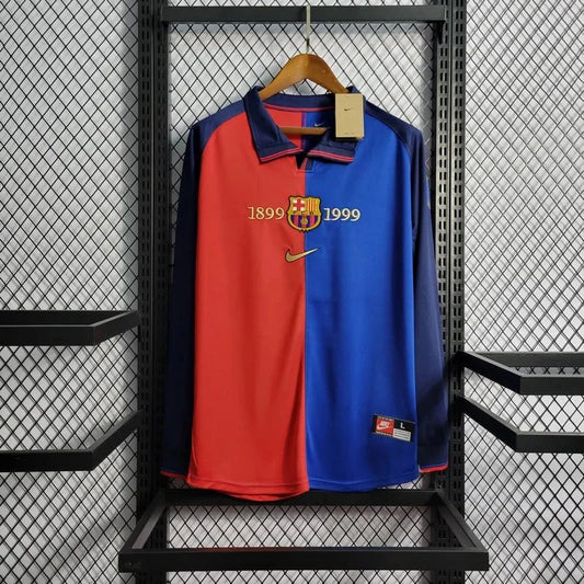 Barca 1999 L/S 100th Anniversary Home Shirt