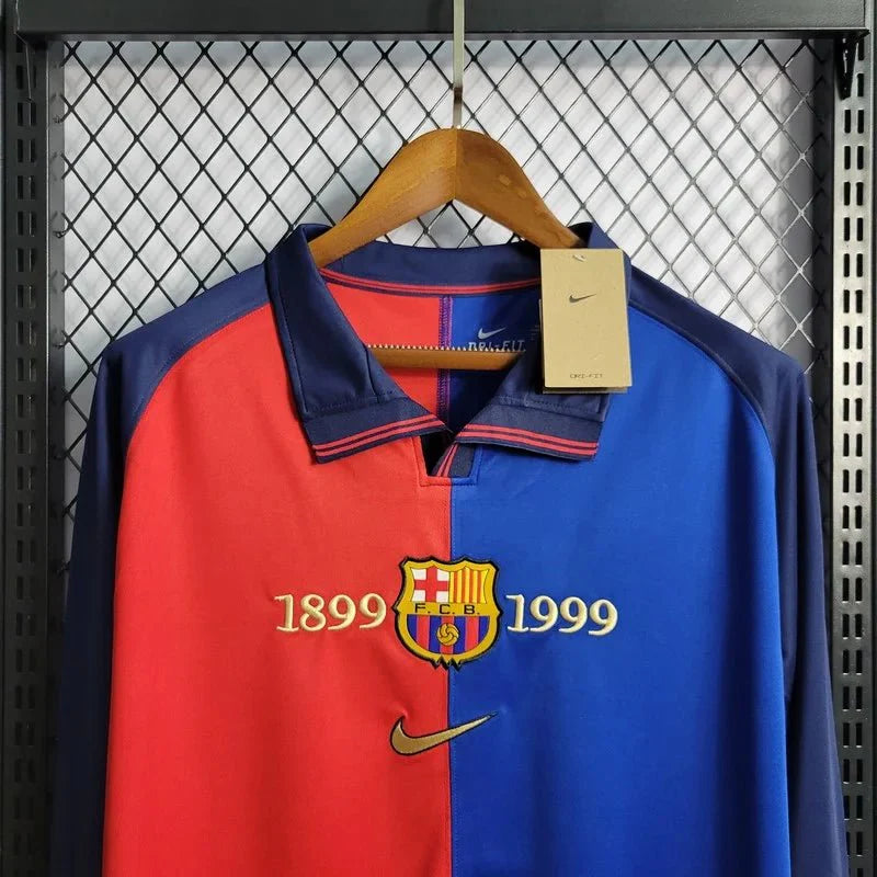 Barca 1999 L/S 100th Anniversary Home Shirt