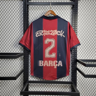 Barca x Travis Scott 2024 Skeleton Special Shirt