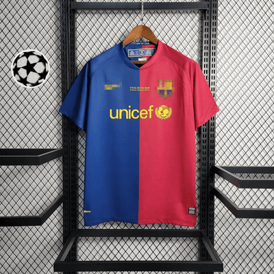 Barca 2008 UCL Home Shirt