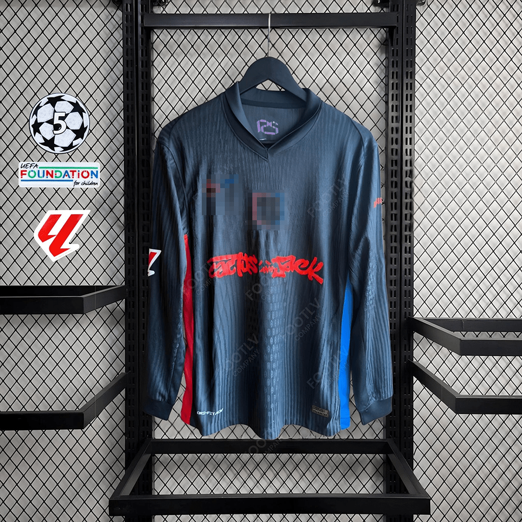 Barca × Travis Scott 2024 Unreleased L/S Shirt