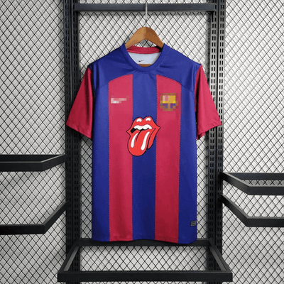 Barca x Rolling Stones 2023 Home Special Shirt