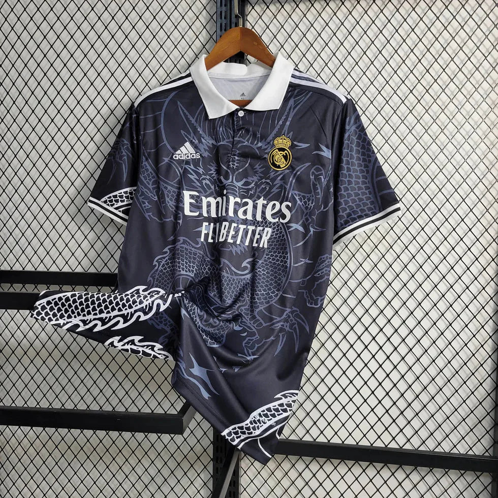 Real Madrid 2023 Black  Dragon Shirt
