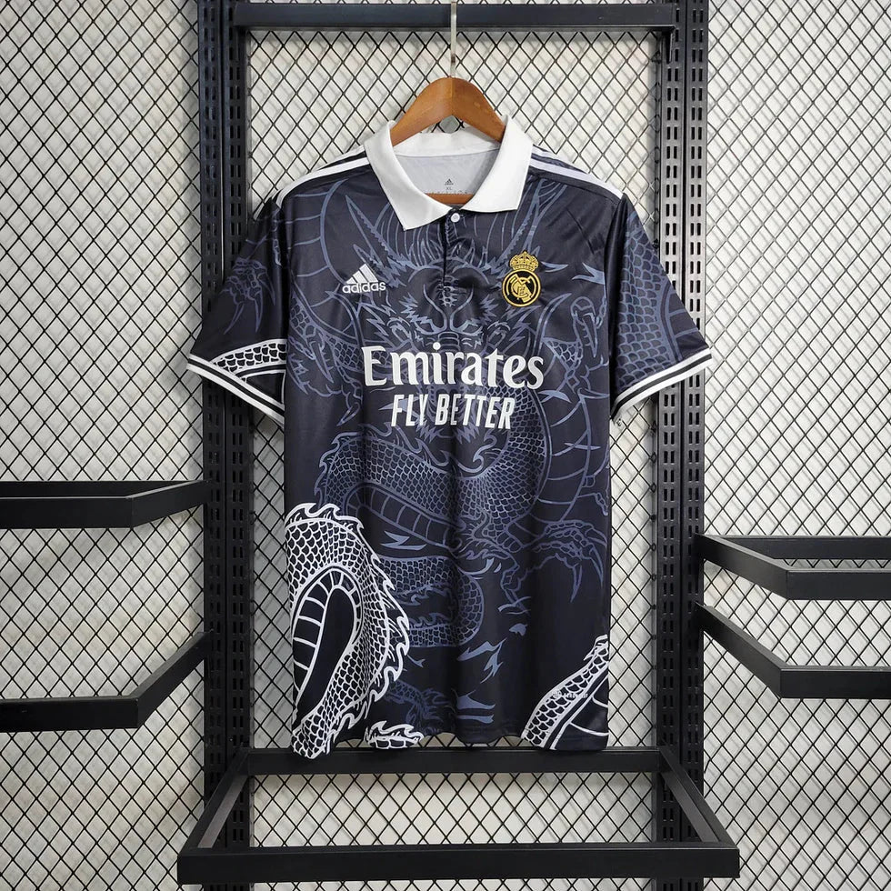 Real Madrid 2023 Black  Dragon Shirt