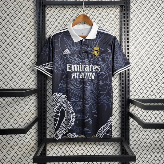 Real Madrid 2023 Black  Dragon Shirt