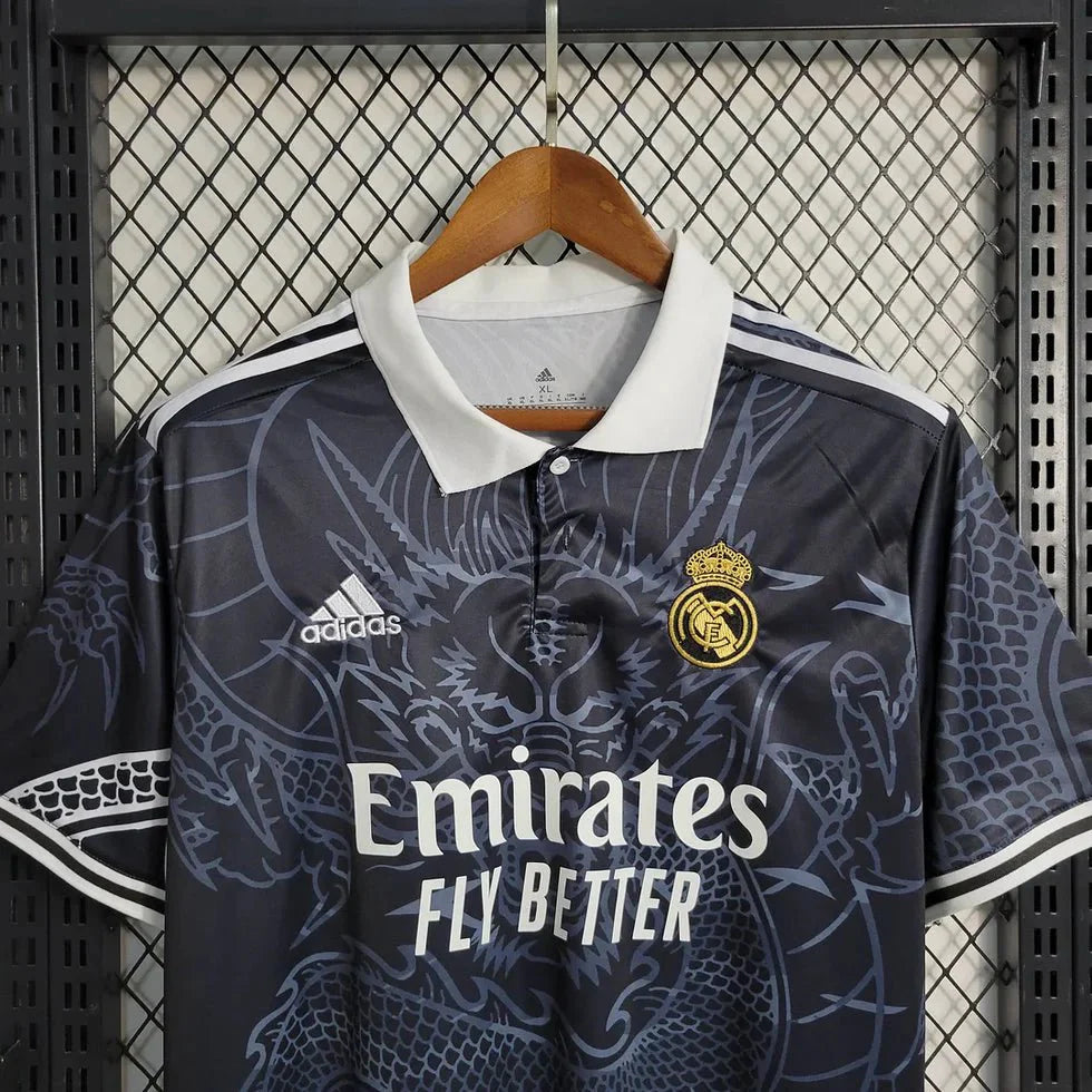 Real Madrid 2023 Black  Dragon Shirt