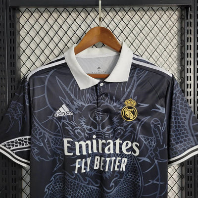 Real Madrid 2024 Navy Dragon Special Shirt