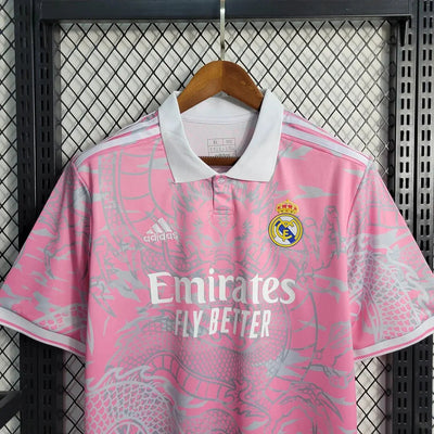 Real Madrid 2024 Pink Dragon Special Shirt
